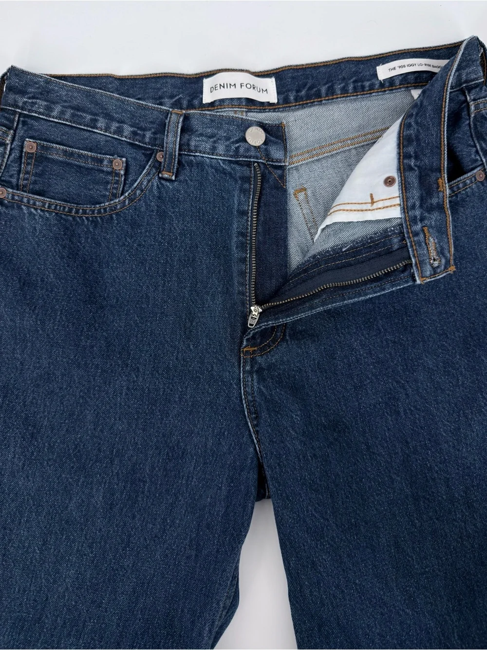 Denim Forum Aritzia The 90s Iggy Lo-Rise Baggy Jeans Dark Wash Size 29